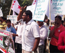 Mangaluru: DYFI stages sit-in to shut down illegal skill-game dens in city